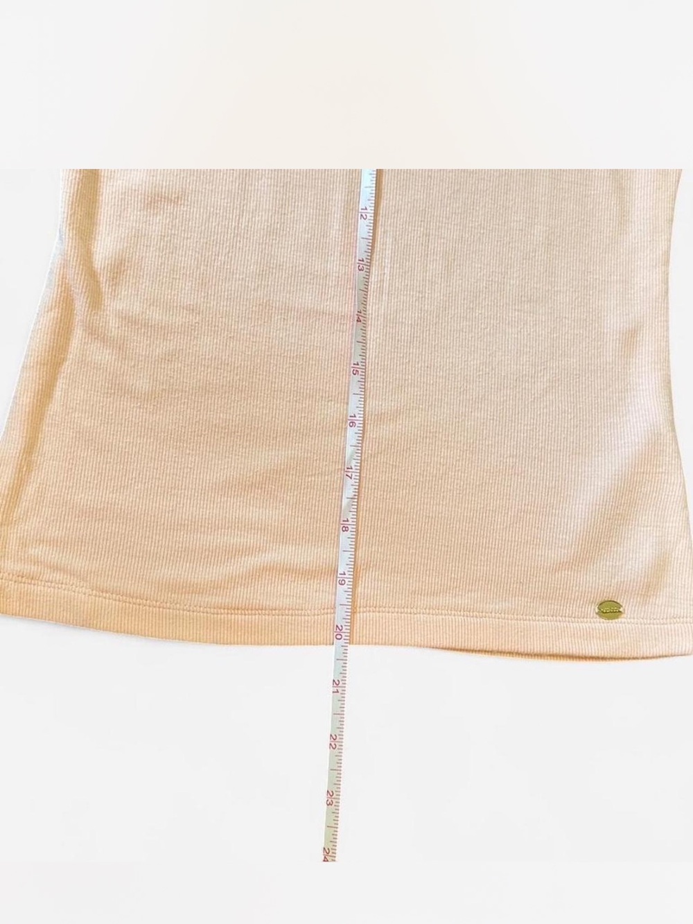 Guess Light Pink Ribbed Halter Tank - Picture 6 of 8